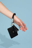Silicone Case Case - Wallet Keychain Bracelet Card Holder: Orange
