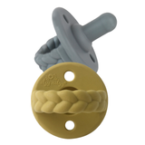 Sweetie Soother™ Pacifier Sets (2-pack): Peacock Arrows