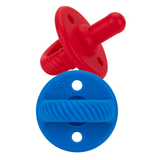 Sweetie Soother™ Pacifier Sets (2-pack): Peacock Arrows