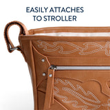 *NEW* Nash Saddle Adjustable Travel Stroller + Wagon Caddy