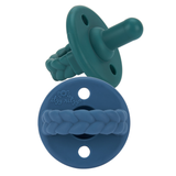 Sweetie Soother™ Pacifier Sets (2-pack): Peacock Arrows