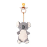 *NEW OPTIONS* Bitzy Pal Natural Rubber Pacifier & Plush: Bear