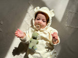 *NEW OPTIONS* Bitzy Pal Natural Rubber Pacifier & Plush: Bear