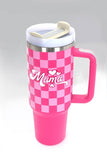 40oz STAINLESS STEEL TUMBLER MAMA | TB40OZ MAMA: MAMA OFF WHITE
