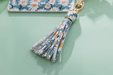 Silicone Wristlet Wallet Keychain - Cute Card Holder Case: Lepoard