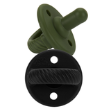 Sweetie Soother™ Pacifier Sets (2-pack): Peacock Arrows