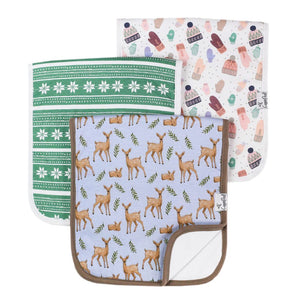 Burp Cloth Set Doe