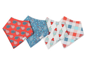 Baby Bandana Bib Set Spangled