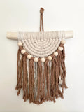 Mini Macrame Wall Hanging Oat
