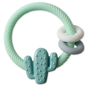Ritzy Rattle™ Silicone Teether Cactus