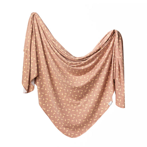 Knit Swaddle Blanket Treat