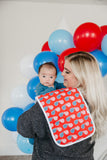 Burp Cloth Set Spangled
