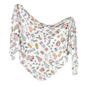 Knit Swaddle Blanket Cindy