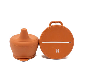 Silicone Snack & Sippy Lids Set Autumn Glaze